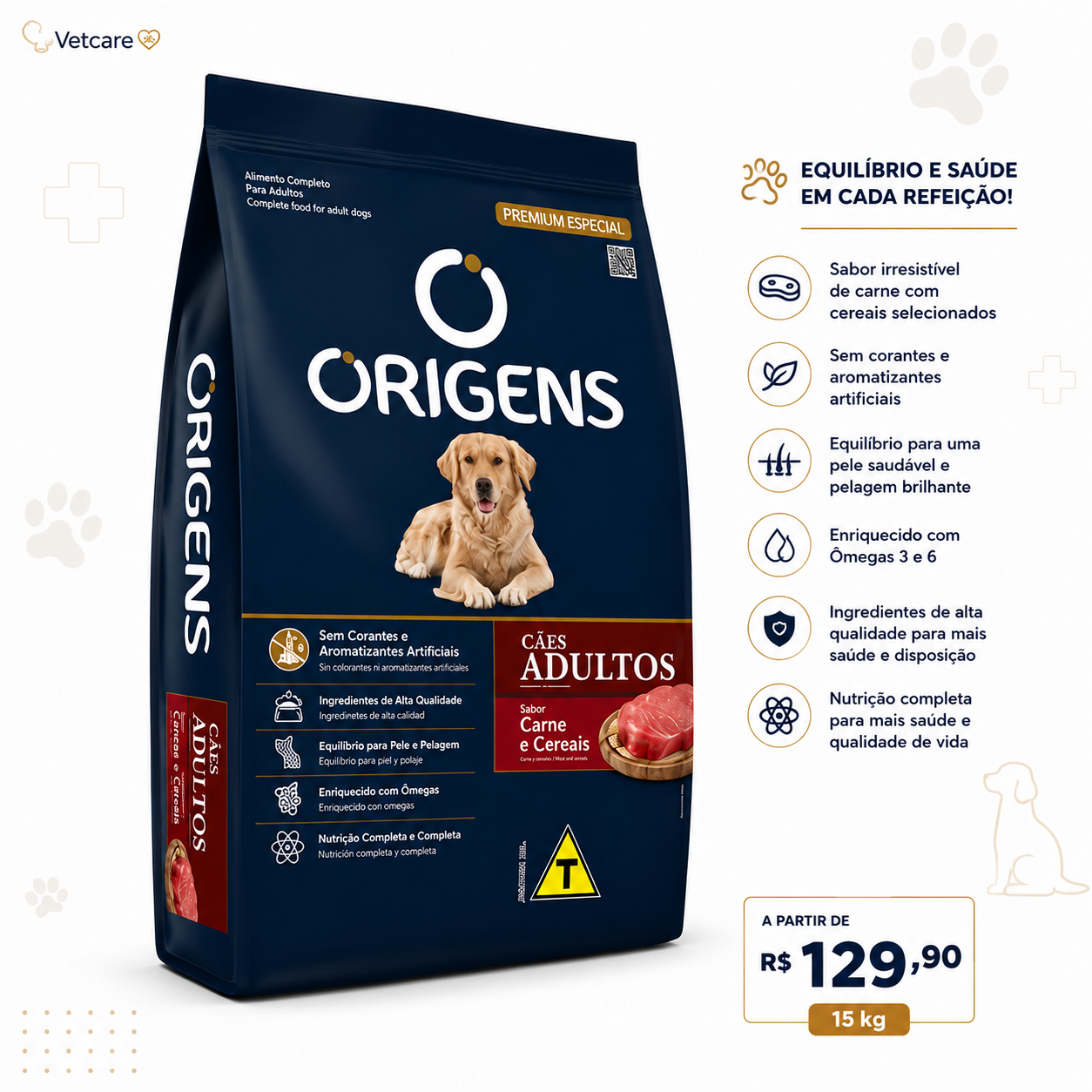 Ração Origens (15Kg)