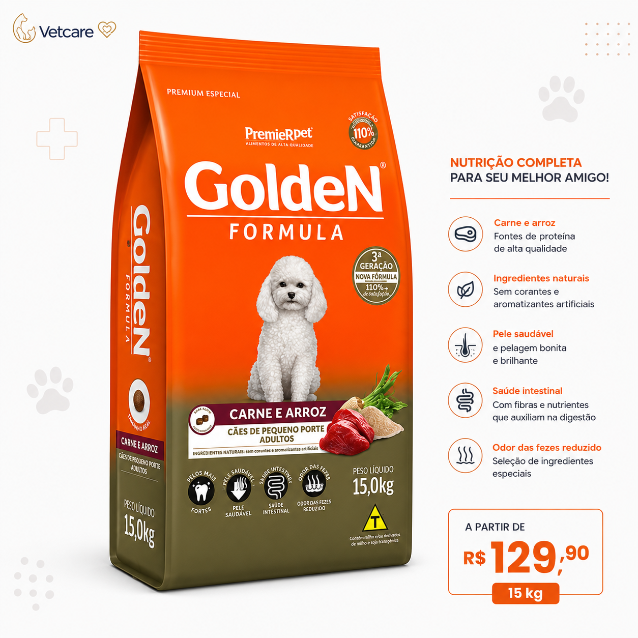 Ração Golden (15Kg)