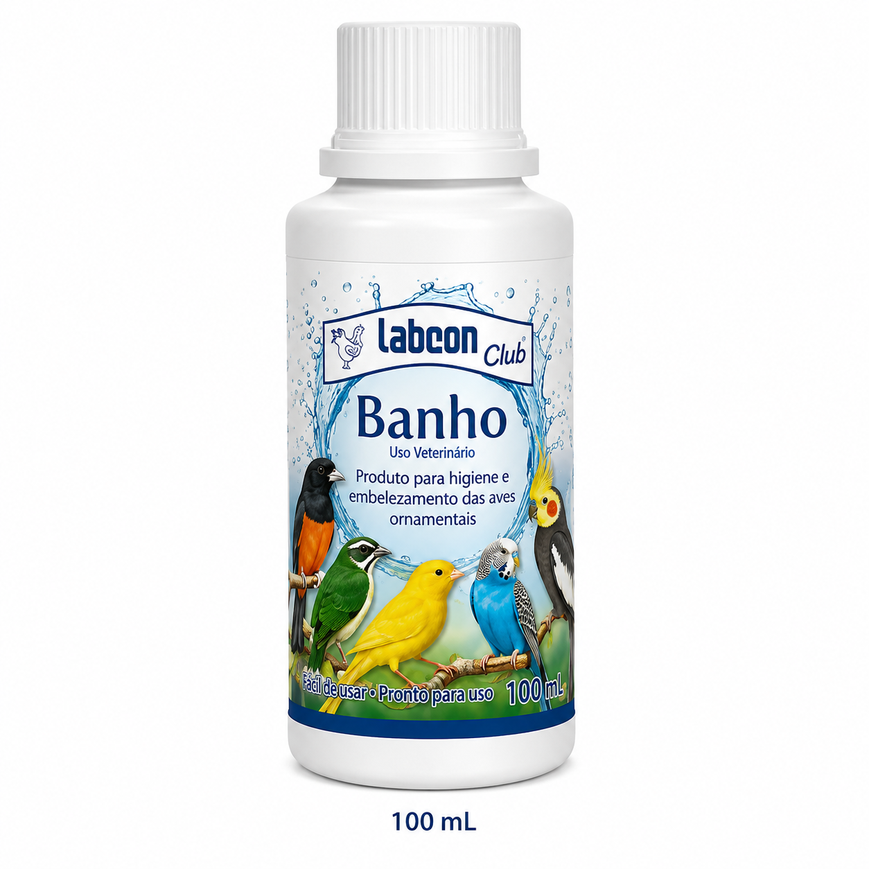 LABCON CLUB BANHO  Higiene e Embelezamento para Aves Ornamentais • 100ml