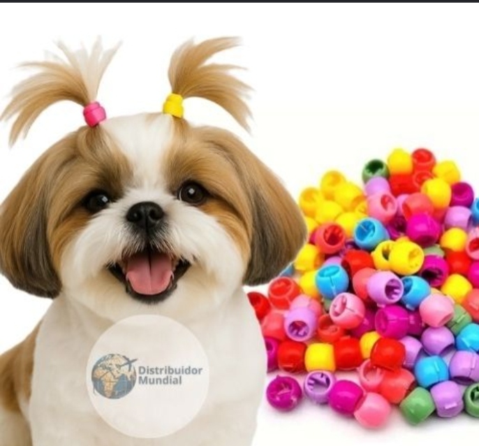 ELÁSTICOS COLORIDOS PARA TOPETE PET